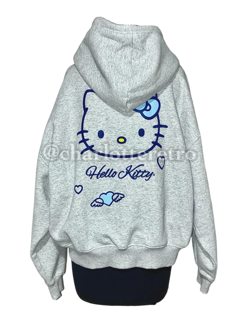Hello Kitty x Forever 21 • Front Zip Fleece Jacket w Hood